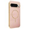 For Google Pixel 10 Pro XL Phone Case Carbon Fiber Textured Electroplated TPU Back Cover