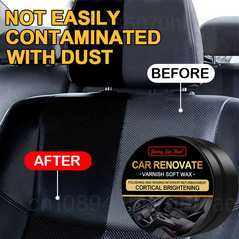 Car Plastic Restorer Back To Black Gloss Auto Interior Leather & Panel Renewal Wax Coating Agent Auto Polish And Repair Coating