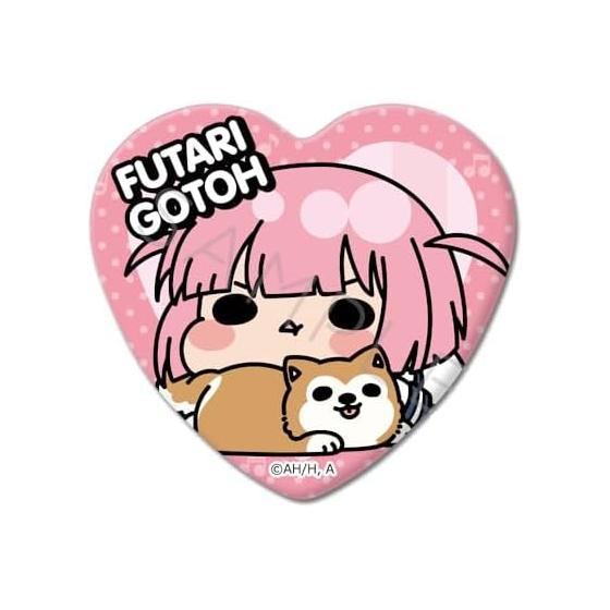 Bocchi the Rock! Anime Hitori Gotoh 5th Edition Heart-Shaped Can Badge