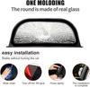 Car blind spot rearview mirror, rear seat auxiliary mirror, safe getting off