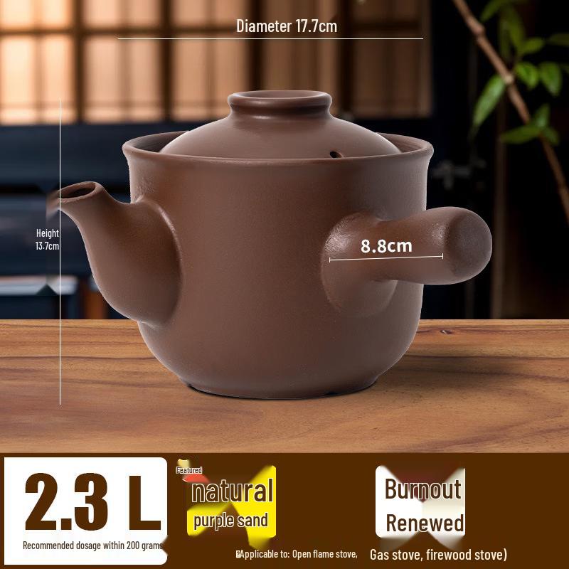 Traditional Chinese Medicine Clay Pot
