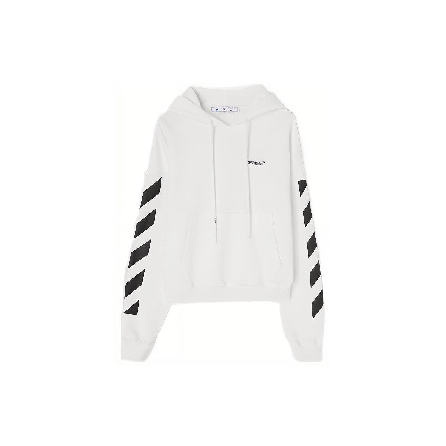 OFF WHITE Diagonal Helvetica Oversized Hoodie