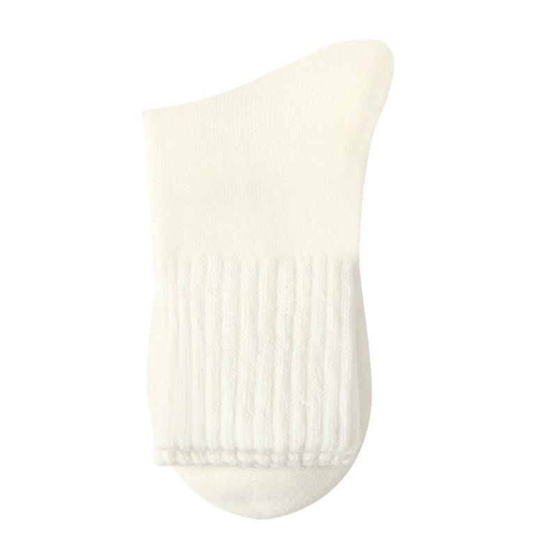 Thick Cashmere Socks, Men's Autumn and Winter Mid-calf Socks, Fleece Cold-proof and Warm Wool Socks, Super Thick Long Socks