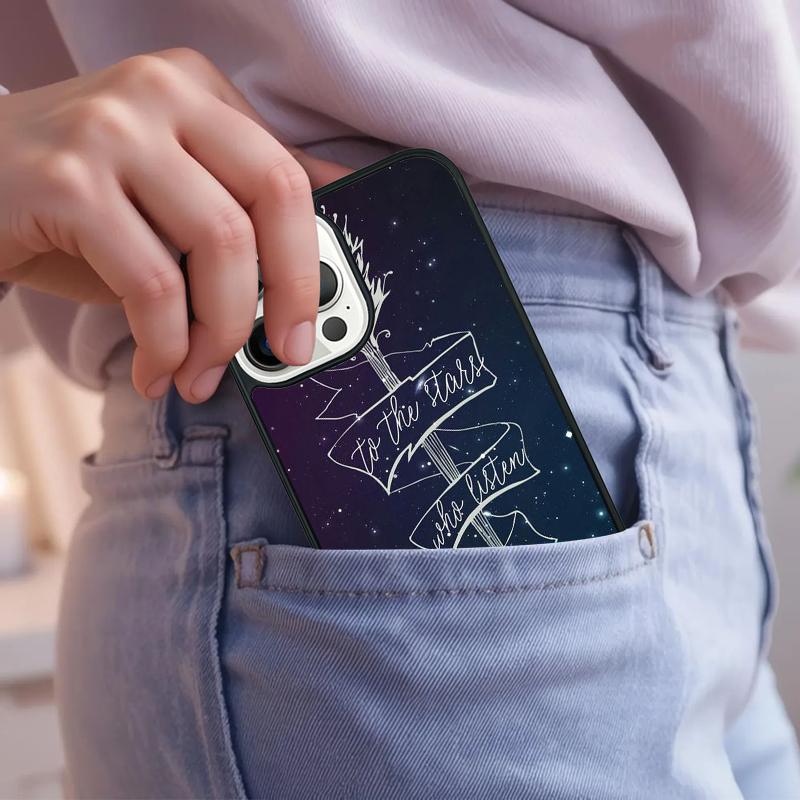 A Court of Mist and Fury Sarah J Maas Phone Case For iPhone 17 Air 15 16e 14 13 Pro Max Coque 12 11 Pro Max PLUS cover