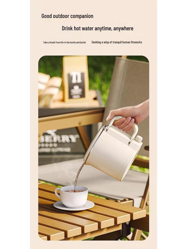 Çift Gerilim Wibily Paslanmaz Çelik Katlanabilir Elektrikli Su Isıtıcı Saplı - Mükemmel Kış Hediyesi