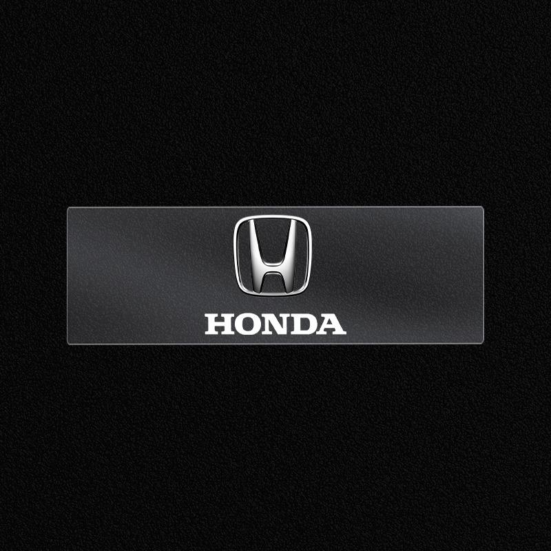 2/5/10Pcs Car Logo Sticker Central Control Decals Car Accessories For Honda Civic Accord Crider City XRV CRV HRV Inspire Fit Odyssey Envix