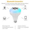 LED Music Light Bulb with Built-in Bluetooth Speaker Wireless Smart Light Bulb with Remote Control RGB Color Changing Speaker