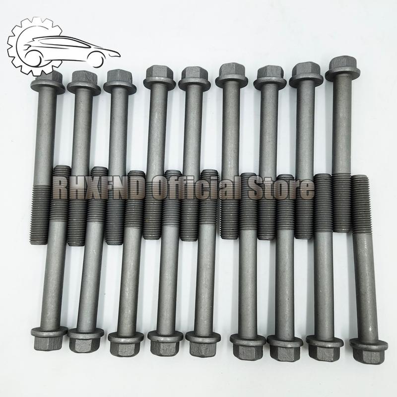 New V1903 V2203 V2403 V2003 Cylinder Head Bolt 19013-03450 For Kubota Engine Parts