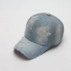 Denim Baseball Cap Women Summer Fall Sunshade Fashion Star Shinning Cap Female Hat Casual Adjustable Snapback Gorro