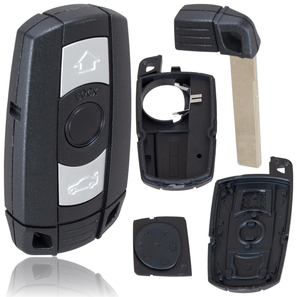 BMW 1 3 5 6 X1 X5 X6 Z4 Remote Key Fob Cover, 3 Buttons