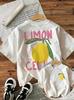 Loose Lemon Y2k Limon Cello Printed Unisexs Tshirt Egirl Korean Fashion Summer Casual Short Sleeved Tees Tops Unisex Clothing