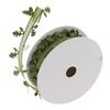 F26C 21Yards Leaves Ribbon 40mm Wide Wrapping Ribbons for Wedding Christmas Packaging