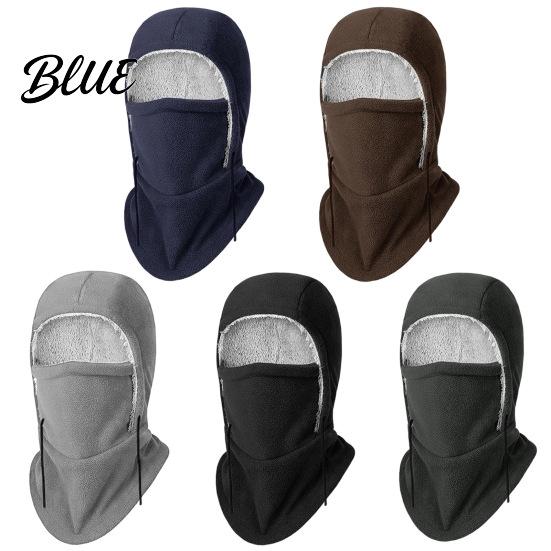 Full Coverage Face Mask for Cold Weather Winter Balaclava Hat Windproof Ski Fleece Lined Breathable Thermal Mountain Climbing Cover Cozy Neck Warmer