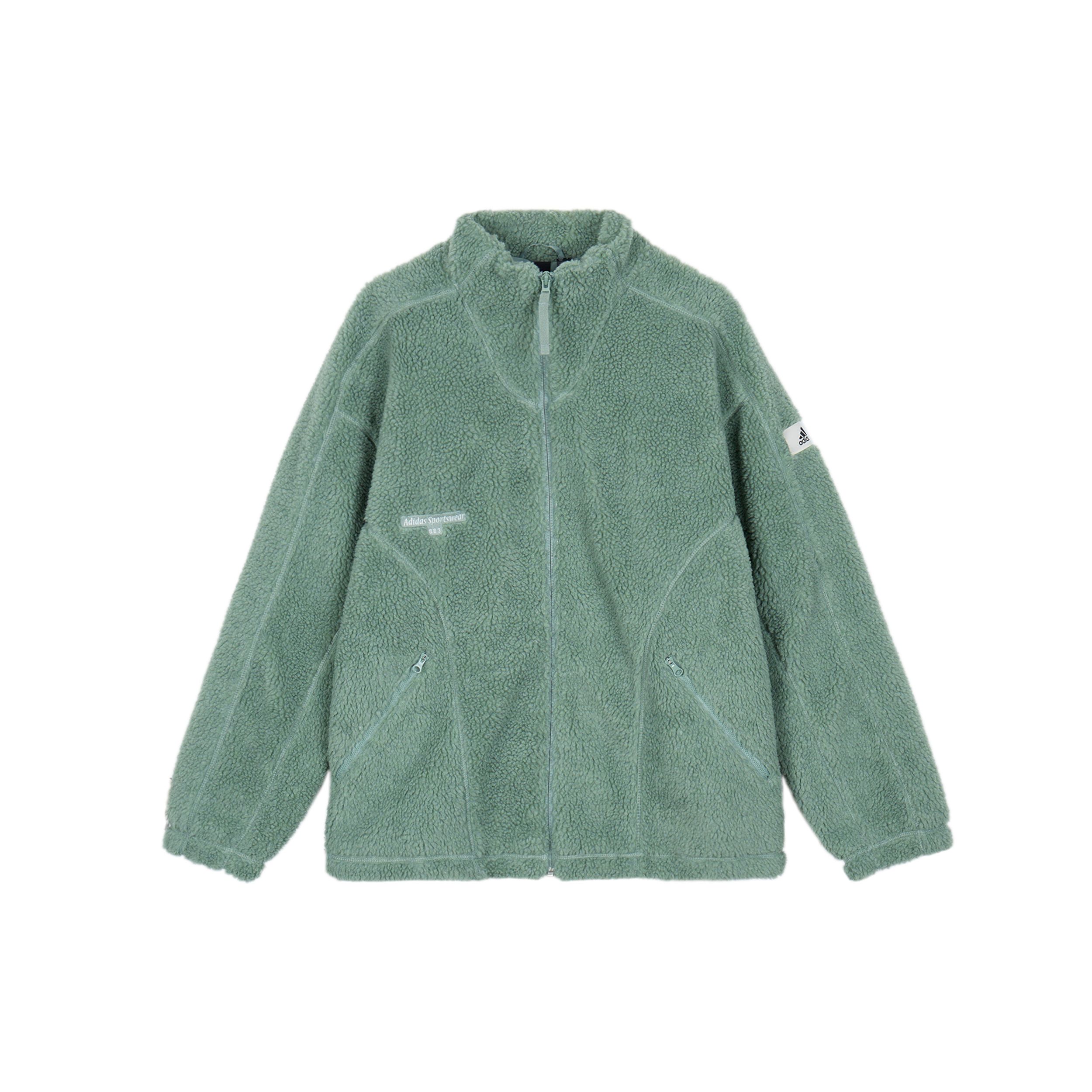 

Adidas Sportswear GF BOA Regular Fit Full Zip Fleece Lined Jacket Men Green IQ1368 L