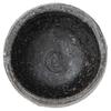 Marui Pottery Shigaraki Ware Hechimon Sake Cup 5cm Diameter Black Steel (Ochoko) Approx. MR-3-4321