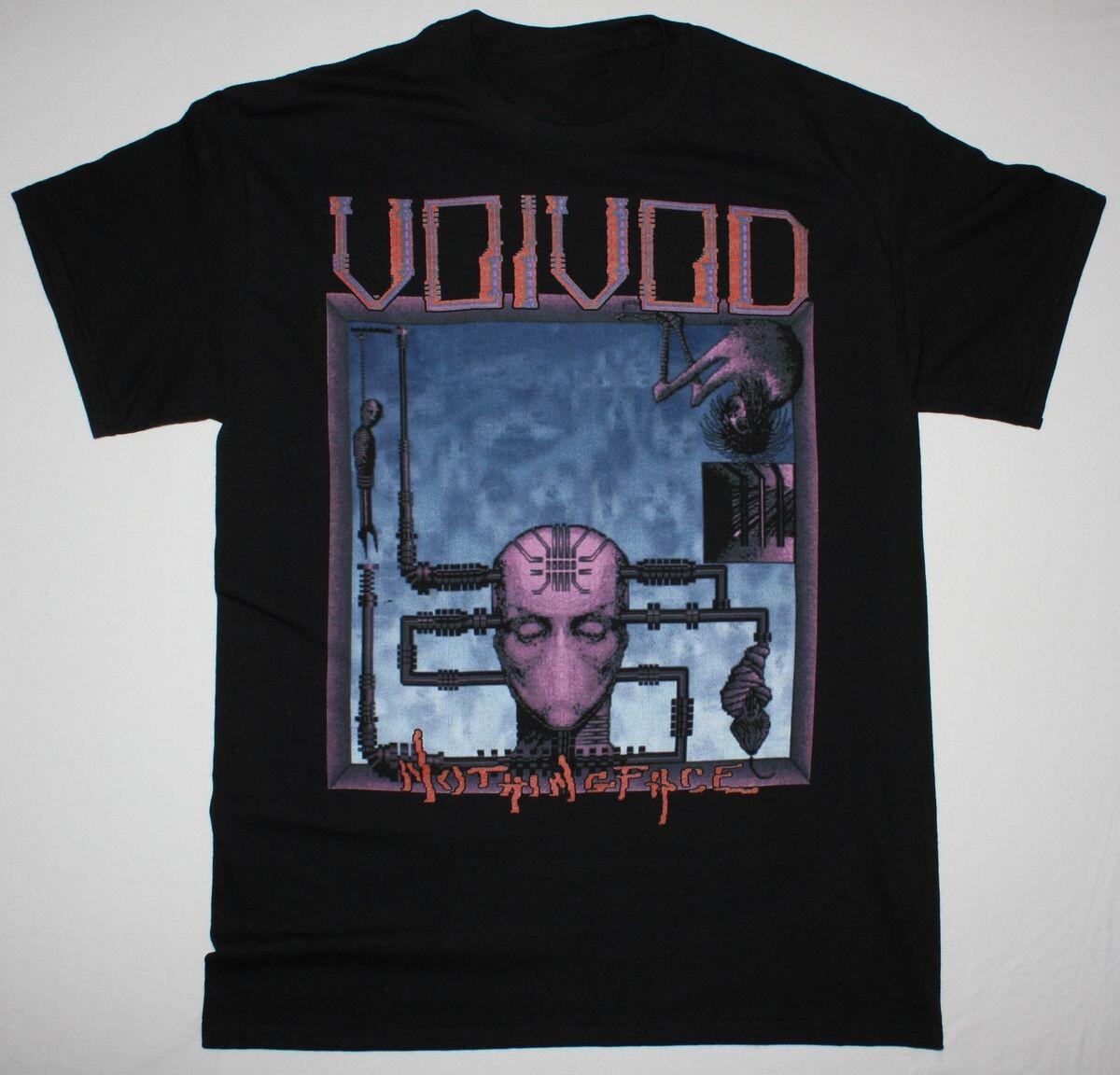 VOIVOD NOTHINGFACE 89 PROGGRESIVE T shirt black Men S-5XL S