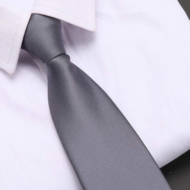 No Black Zipper Men'S Professional Dress Tie Business Casual Wedding Groom Korean Version Of A Pull Tie