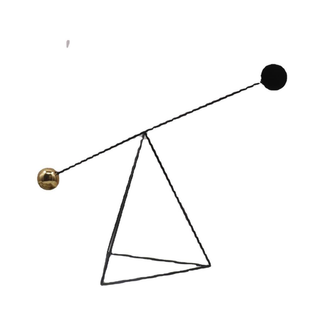 Modern Minimalist Art Piece Ornament for Hotel, Office, or Living Room Decor