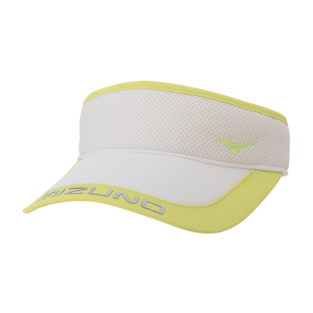 Mizuno Mesh Visor with Logo and Deodorizing Lime Women s Cap, (E2MWB222) лаймовый