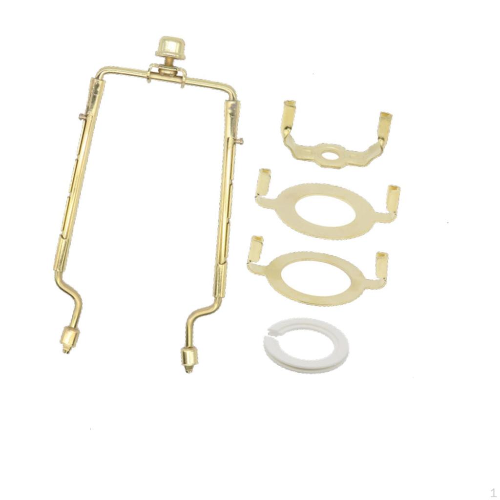 Lampeharpe Lampeskjermbrakett Justerbare Erstatninger Universelt Høydejusterbart Stativ ,Lysarmatur