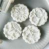 Hand-Pressure Moon Cake Mold Round Moon Cake Maker Cookie Stamps Easy To Use