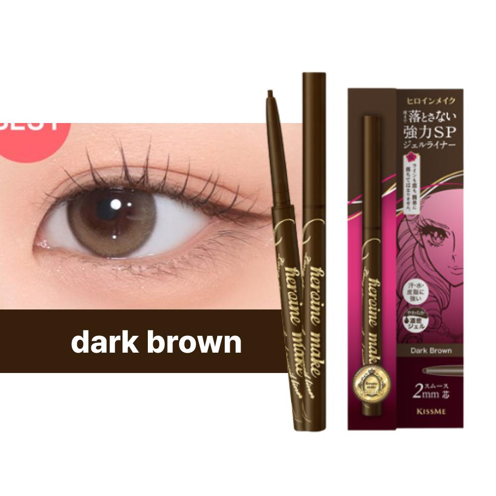 1+1 Long Stay Smooth Gel Pencil Liner(Matt black) 2mm - water proof