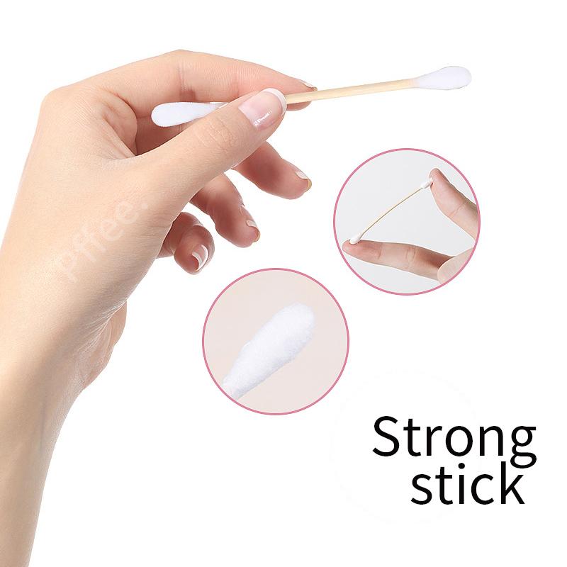 100pcs Double Heads Cotton Swab