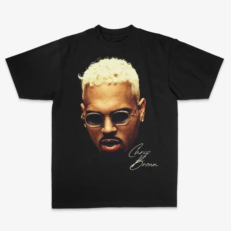 Chris Brown Breezy Bowl Xx TShirt Fan Gift Concert Tour Merch RB Hip Hop Tee