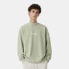 Fear of God Essentials SS22 Relaxed Mockneck Fleece-lined Sweatshirt With Logo Print Men Tops Seafoam FOG-SS22-155