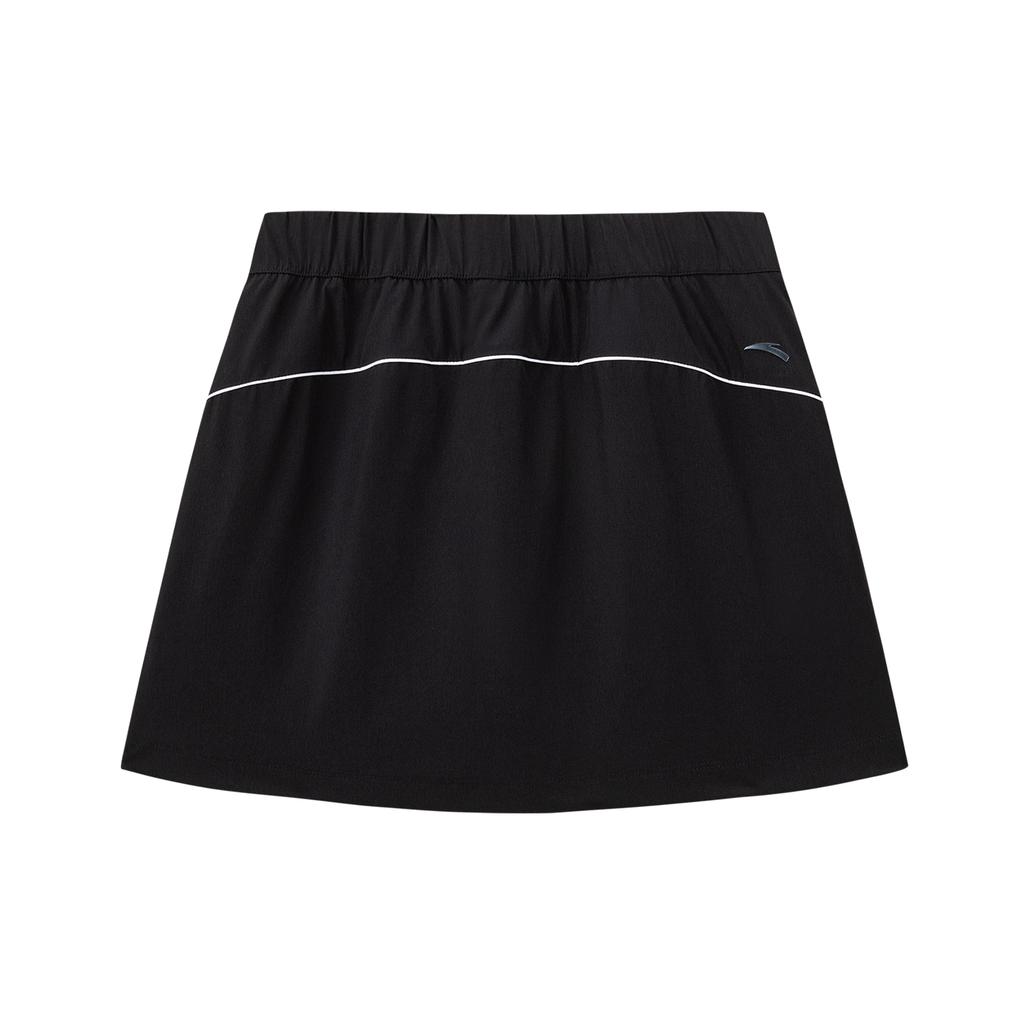 Anta Training Series Woven Summer Casual Skirt Women skirts Basic-Black 962627202-3