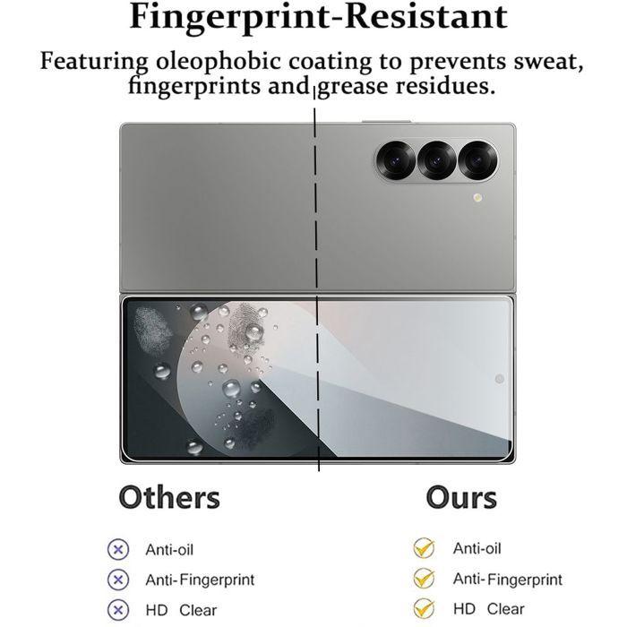 Lot-3 Tempered Glass for Samsung Galaxy Z Fold 7 - BOOLING - 9H Screen Protector Shockproof Anti-Scratch