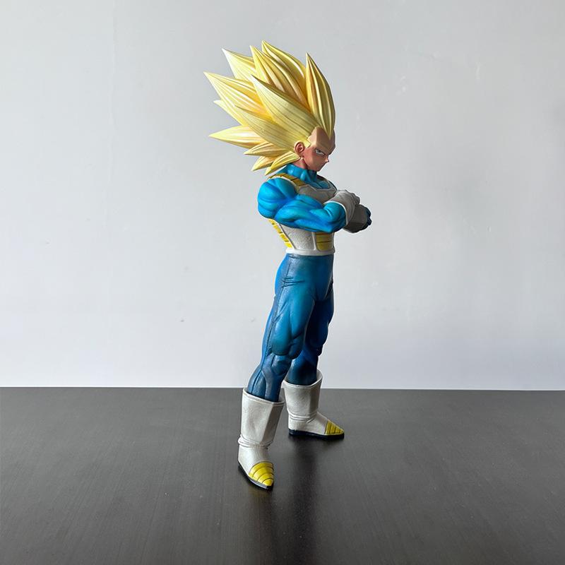 Anime Dragon Ball Z Super Saiyan 3 Vegeta Battle Ver. PVC Action Figure Game Statue Collectible DBZ Model Kids Toys Doll Gifts