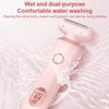 Electric Razors for Women 2 In 1 Bikini Trimmer Face Shaver IPX7 Waterproof Hair Removal for Underarms Legs Painless Shaving