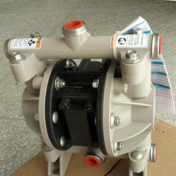 ARO Ingersoll Rand 1/2" Pneumatic Diaphragm Pump, Model 66605J-344, Highly Corrosion-Resistant.