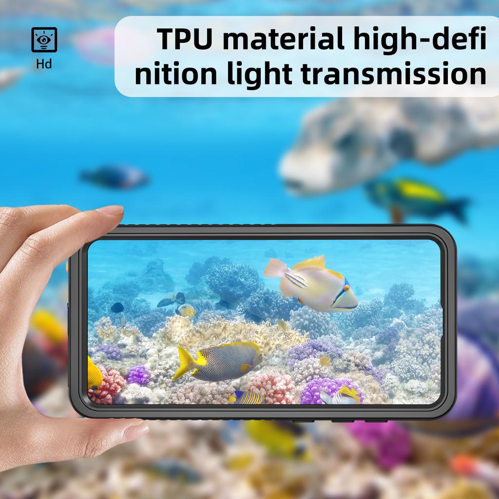 REDPEPPER FS/FM Series For Samsung Galaxy S25 Edge Waterproof Case IP68 Shockproof Phone Cover