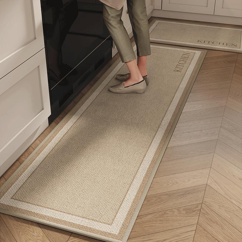 Carpet For Kitchen Floor Mat Absorbent Non-Slip Carpets Minimalist Solid Color Design Home Decoration Rug Alfombra De Cocina