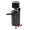 Oil Catch Tank Black Environmentally Friendly Highly Effective Air Oil Separator Tank Reservoir Kit Universal for Cars