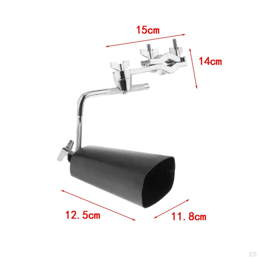Metal Cowbell Clamp for Drum Kit