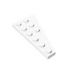 50pcs 54384 Wedge Plate 6 X 3 Left Bricks Collections Bulk Modular GBC Toy For Technical MOC Set Buildings Blocks Compatible