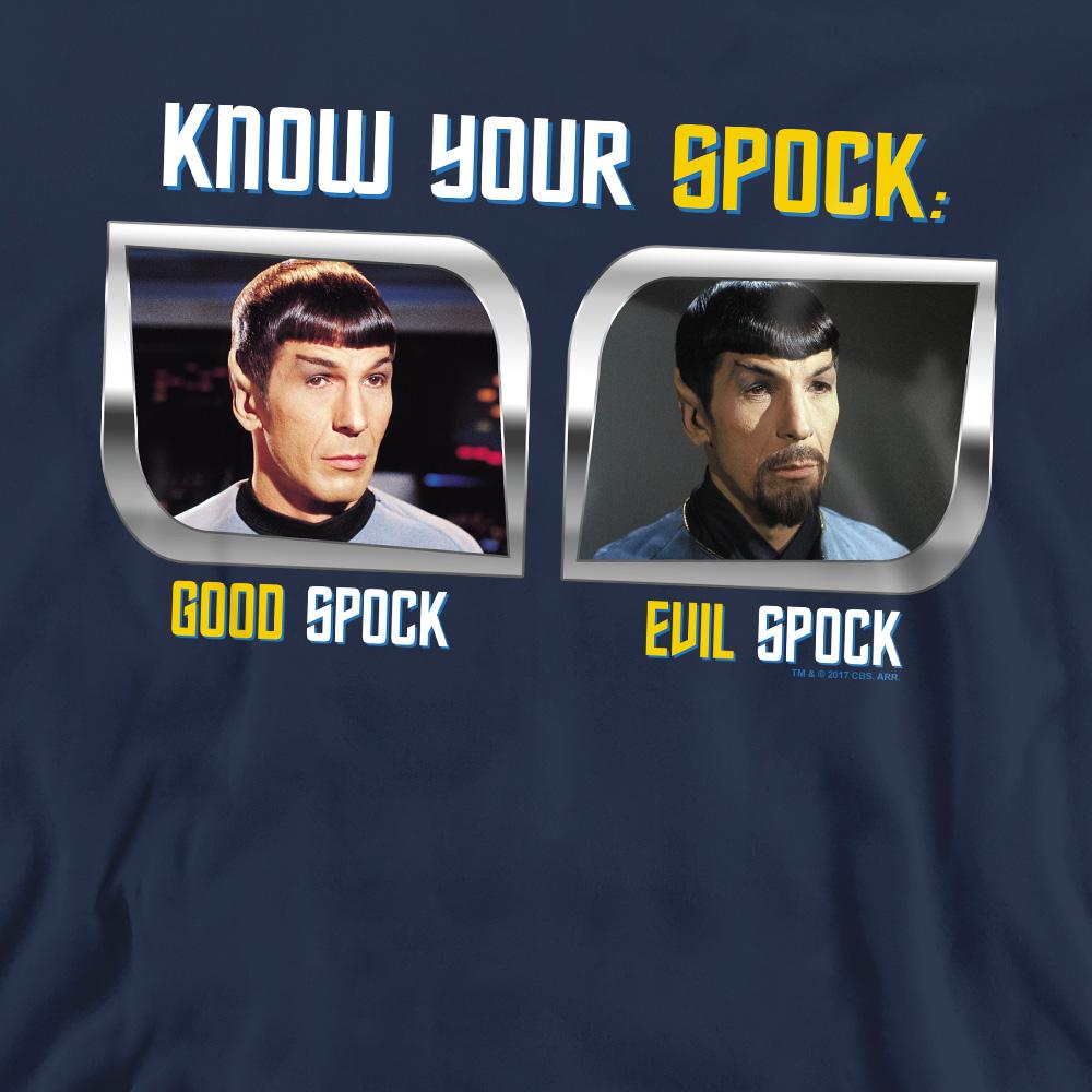 STAR TREK Unisex Adult Know Your Spock Sweatshirt