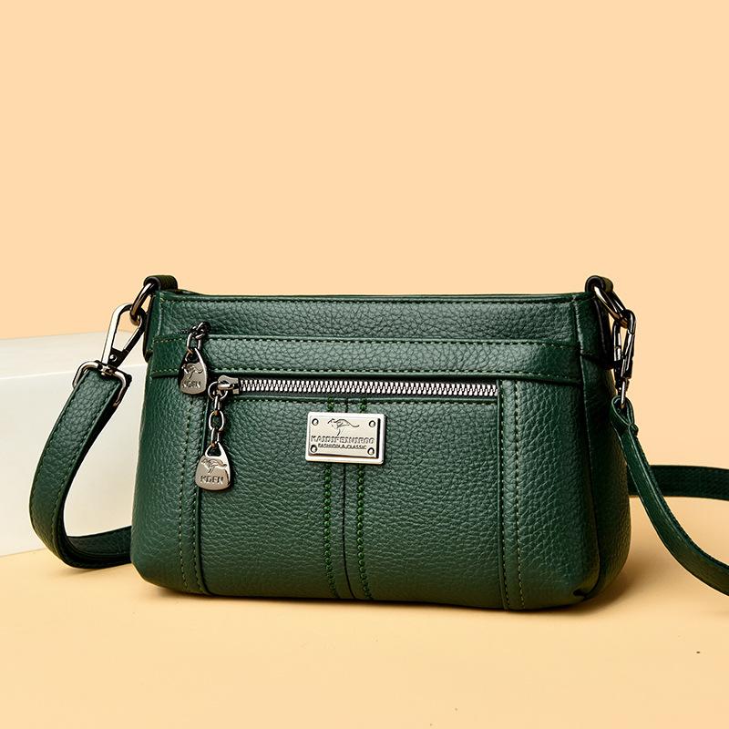 Multi-pocket Shoulder Bag, Retro and Lightweight, Mom Bag, Crossbody Bag