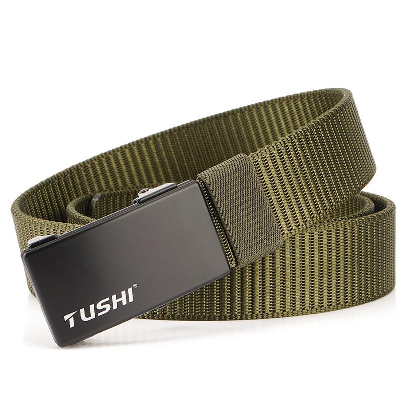 Unisex Belt Versatile And Slimming With Metal Buckle Belt Paired With Jeans