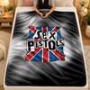 Flannel BlanketSex Pistols Warm Soft Throw Blanket for Indoor Sofa Bed Living Room Use