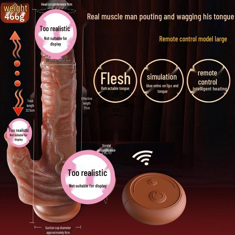 Long Love Silicone Phallus Automatic Stroking Machine: Soft Flesh Female Masturbator