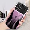 Aircraft in gradual flight For iPhone 17 16 15 14 Pro 13 Plus 12 mini 11 Pro Max XR X S 7 8 Elliptical Tempered Glass Phone Case