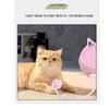 Cama para Gatos de Ratán Tejida a Mano con Rascador Bola Interactiva Cuerda de Algodón Lavable Nido para Mascotas de Todas las Estaciones Gatos