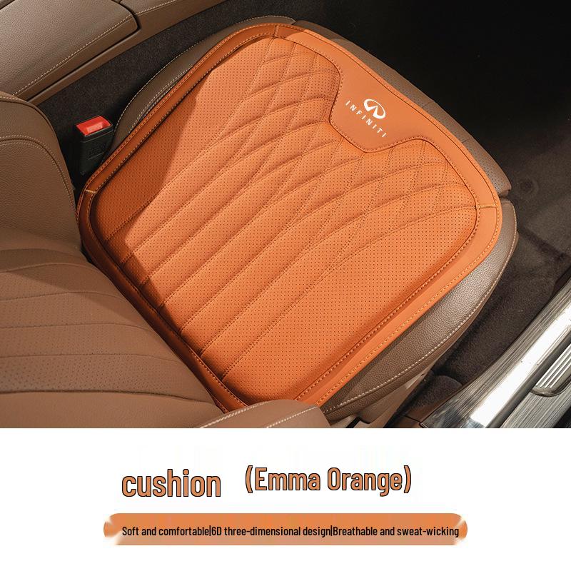 All-Season Seat Cushion with Integrated Lumbar Support for Infiniti Q50L/QX50/QX60/Q70L