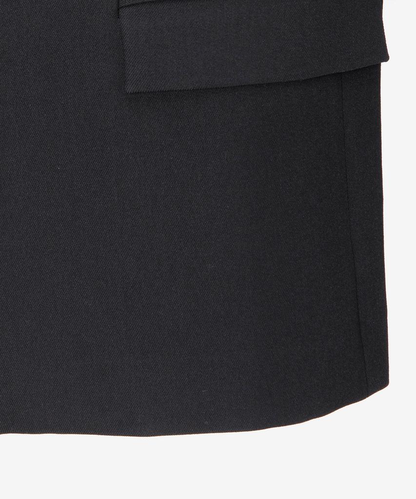 Mindbridge [Couture] Oversized Twill Minimalist Jacket