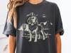 Beagle UFO Western Comfort Colors T-Shirt - Cowboy Beagle Desert Shirt, Vintage Ranch Dog Mom Dad Gift