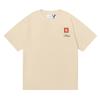 Grenzüberschreitende europäische und amerikanische Trendmarke RHUDE Marokko Mikro-Label gedrucktes kurzärmeliges T-Shirt für Männer und Frauen Paare High Street locker